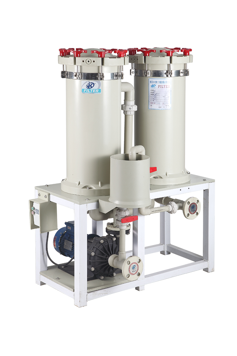 雙桶電鍍過(guò)濾機(jī)