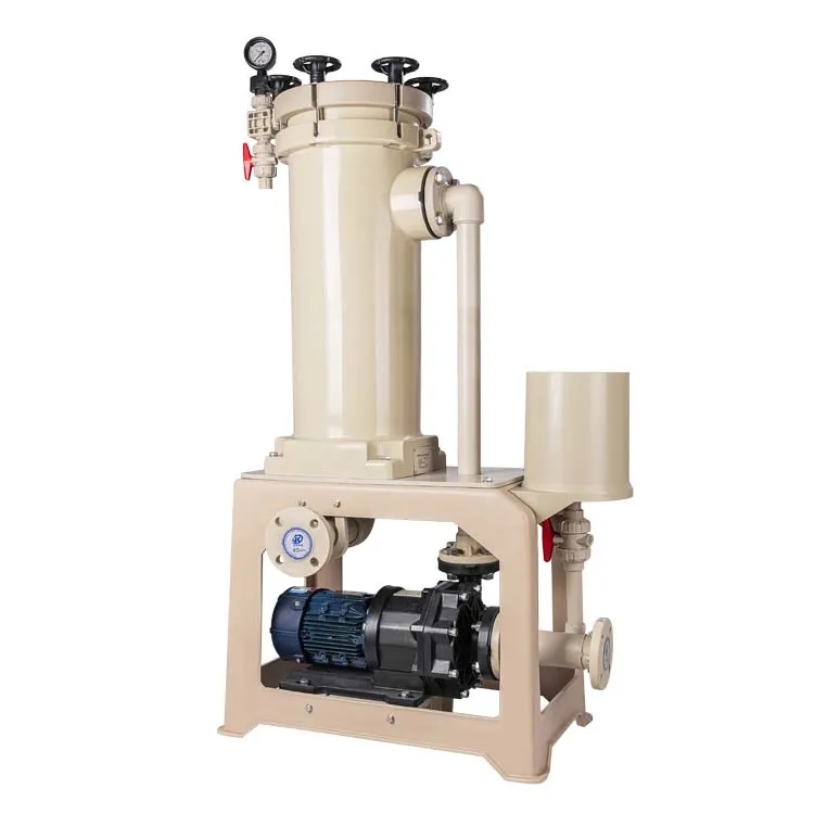 化學藥液過濾機“罷工”不抽水?